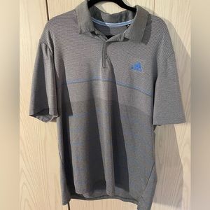 Men’s Adidas Gray Golf Polo